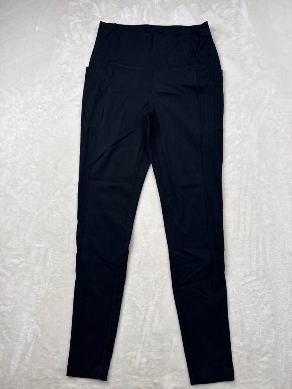 Mondetta Womens Black High-Waisted Performance Leggings Size S
